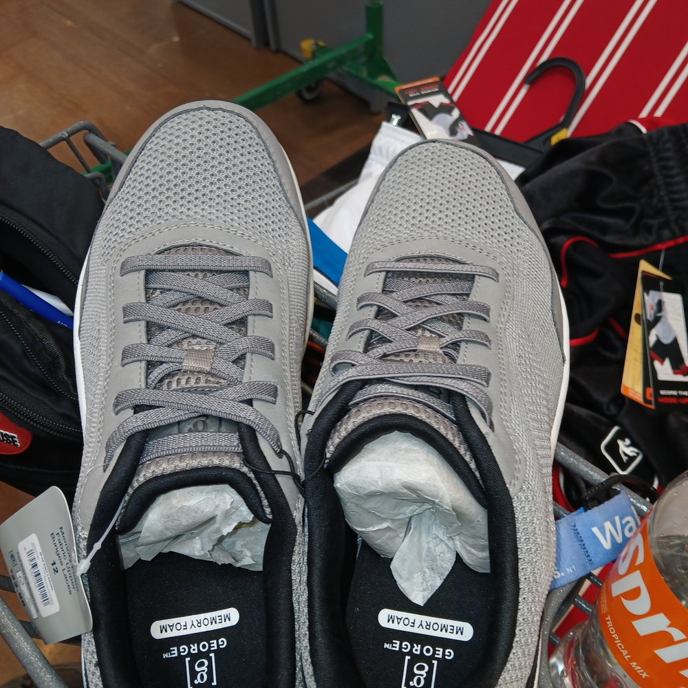George Men's Light Gray Sneakers